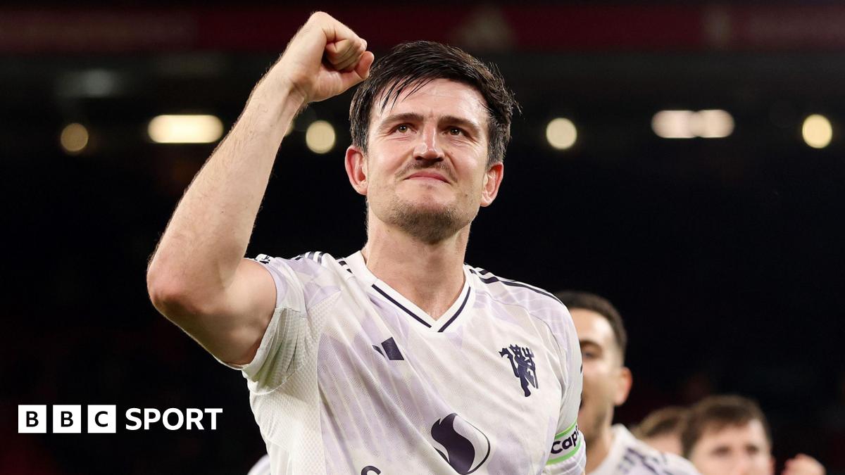 Liverpool 1-2 Man Utd: Harry Maguire scores winner as visitors get first Anfield win since 2016