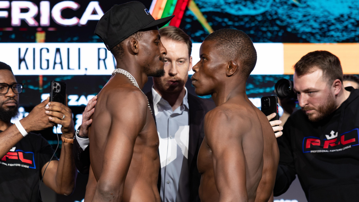 COMPLETE WEIGH-IN RESULTS FOR THE 2025 PFL AFRICA SEMIFINALS