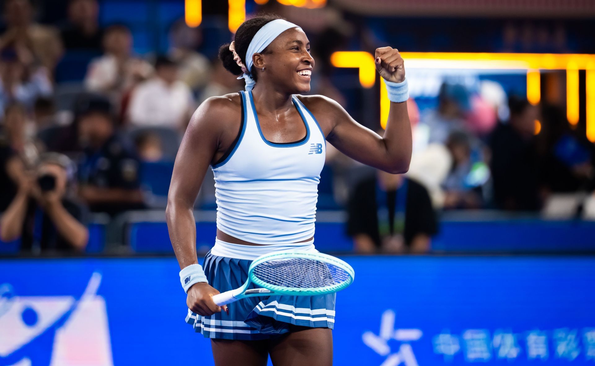 Any time we try to count Coco Gauff out, she shows up and wins