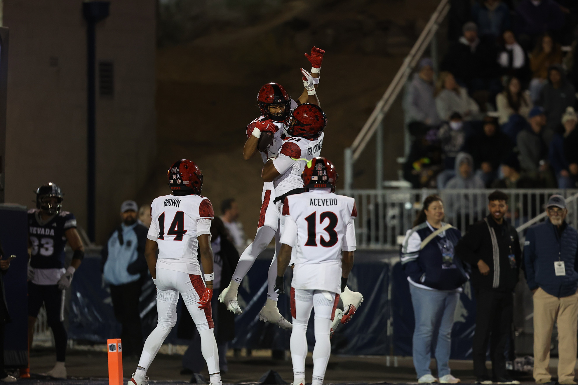 Aztecs Shine in Complete Team Effort Against Nevada, 44-10