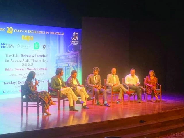 NAPA revives radio drama with ‘Aawaaz Theater’