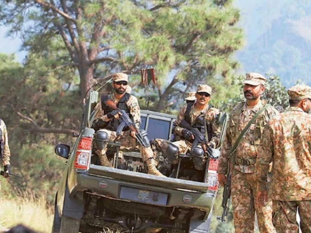 Eight terrorist killed as security forces conduct IBO in Lakki Marwat
