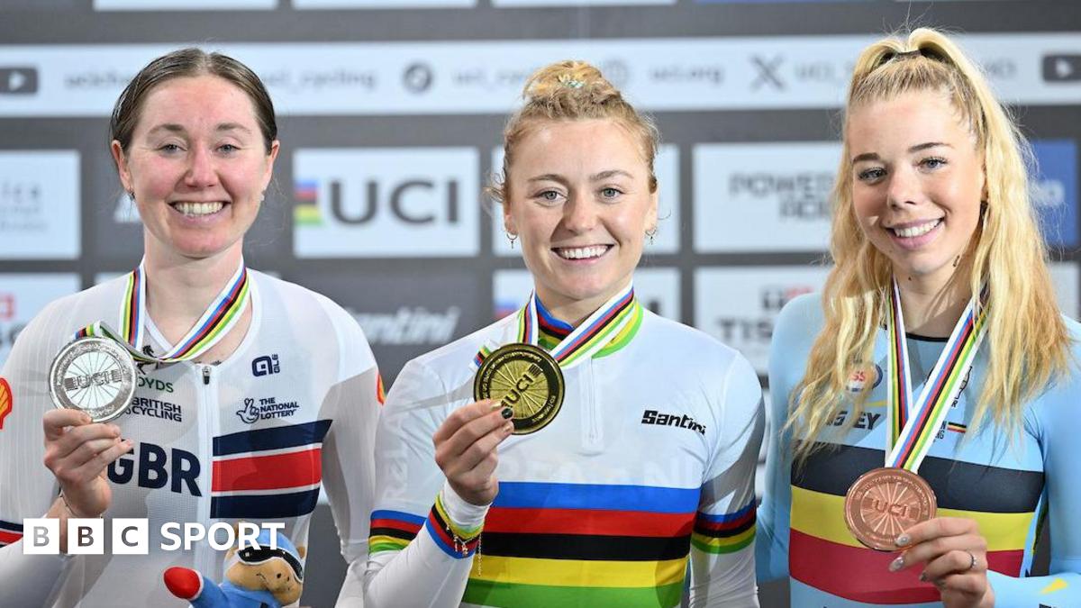World Track Cycling Championships: Katie Archibald wins silver medal as GB women take team pursuit bronze
