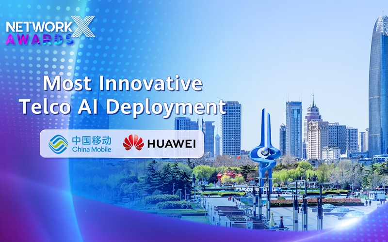 China Mobile Shandong and Huawei Win “Most Innovative Telco AI Deployment” at Network X