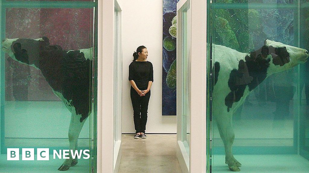 Man admits burgling Damien Hirst’s art studio