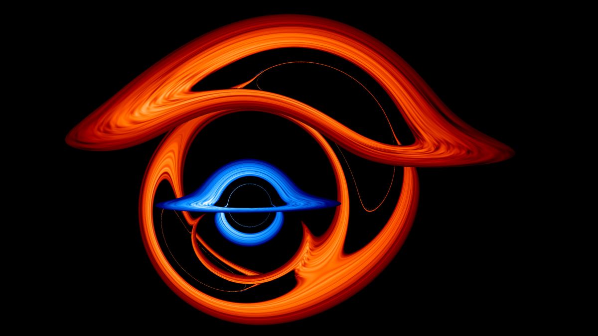 Two Black Holes Locked in a Death Spiral Imaged in Stunning First : ScienceAlert