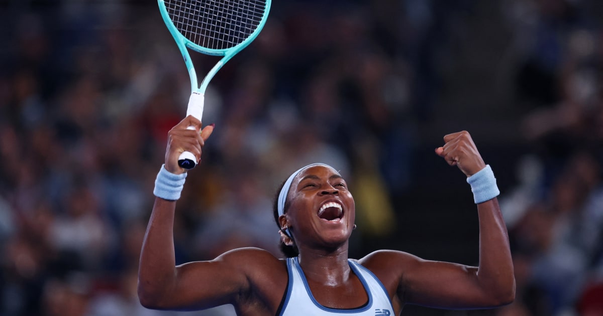 Coco Gauff roars to victory in all-American final with Jessica Pegula
