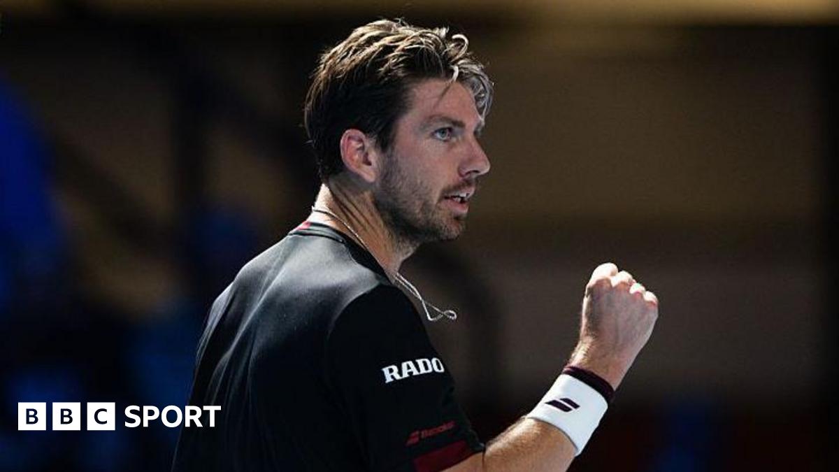 Cameron Norrie: British number two beats Andrey Rublev at Erste Bank Open
