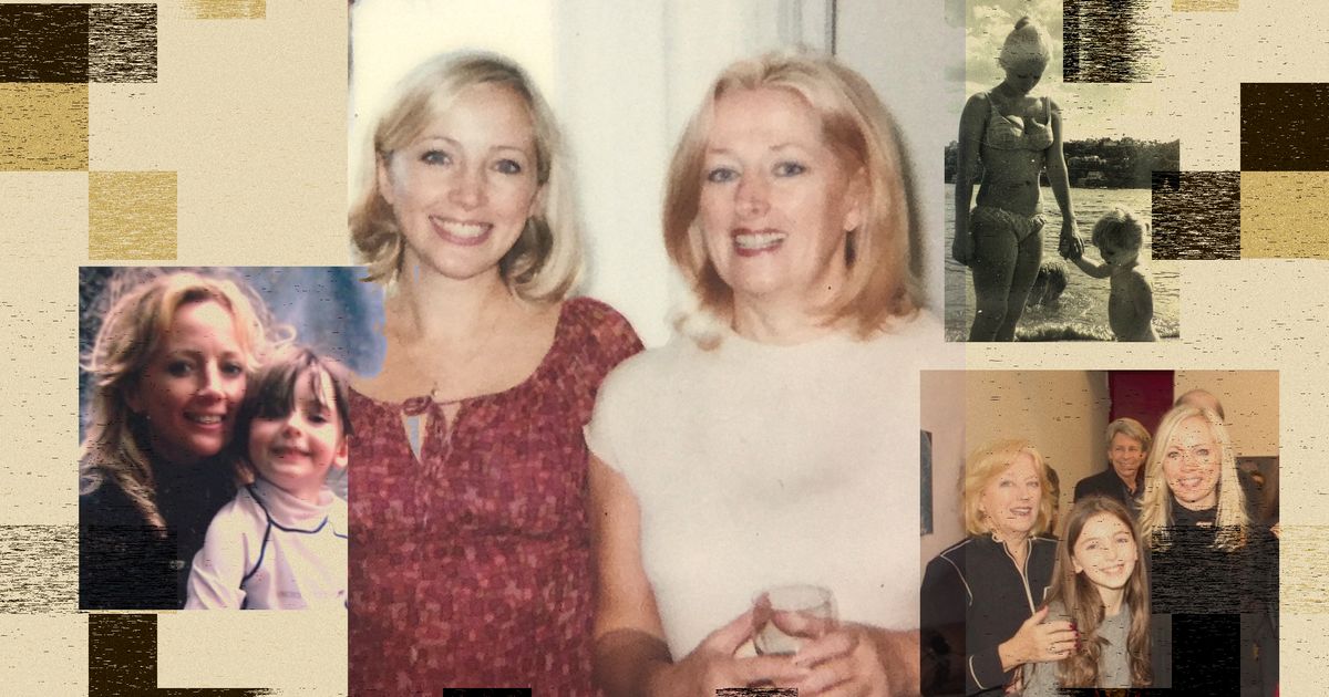 ‘Saying Good-bye to My Mother With My Daughter’