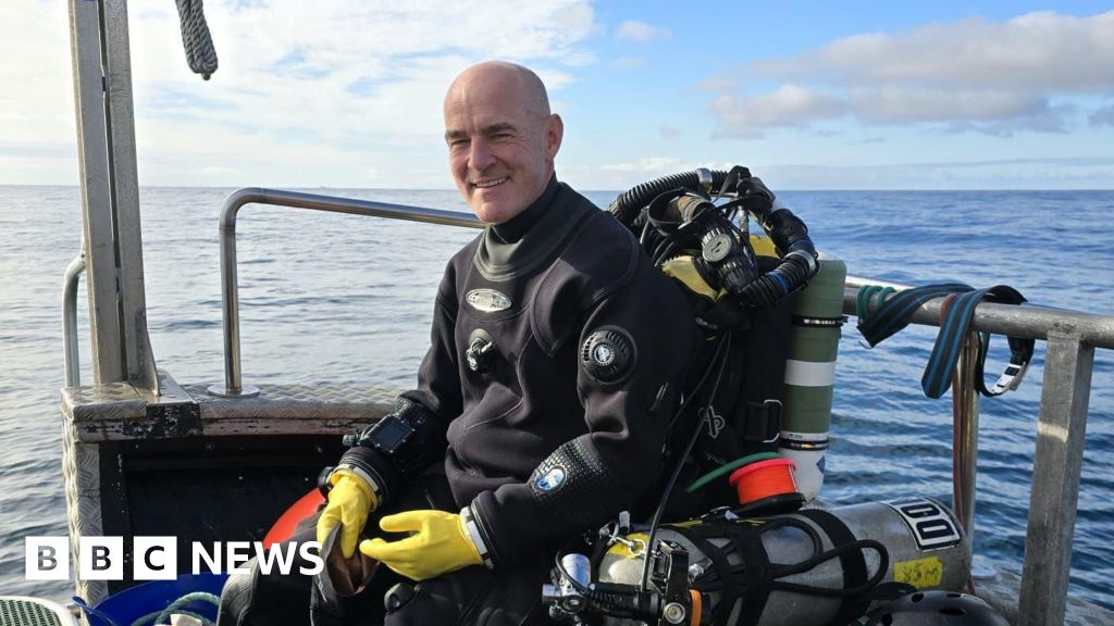 Diver thought to have identified wreck of steamship lost in 1869