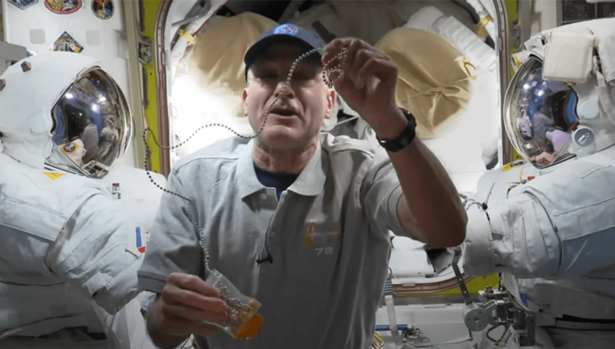 NASA Lets YouTuber Steve Mould Test His “Weird Chain Theory” In Space