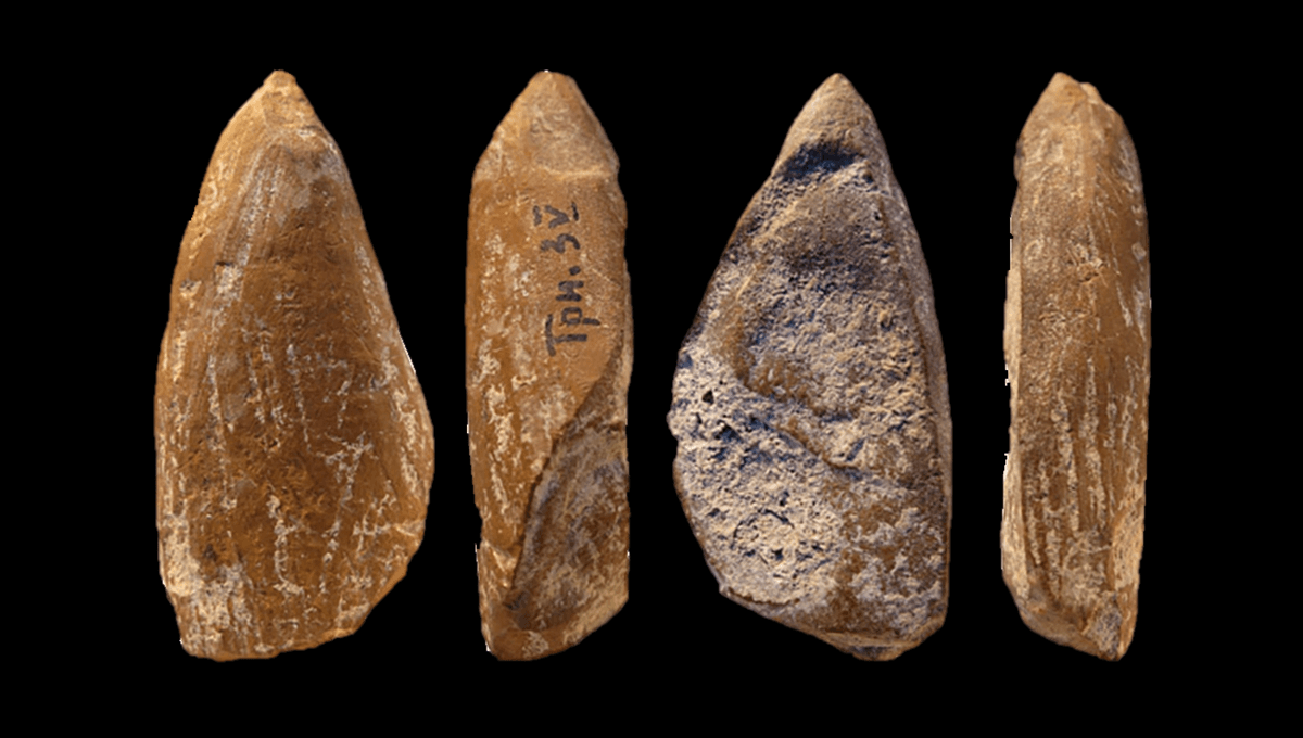 42,000-Year-Old Yellow Ocher Fragment Was A “Crayon-Like Tool” Used By Neanderthals To Make Art