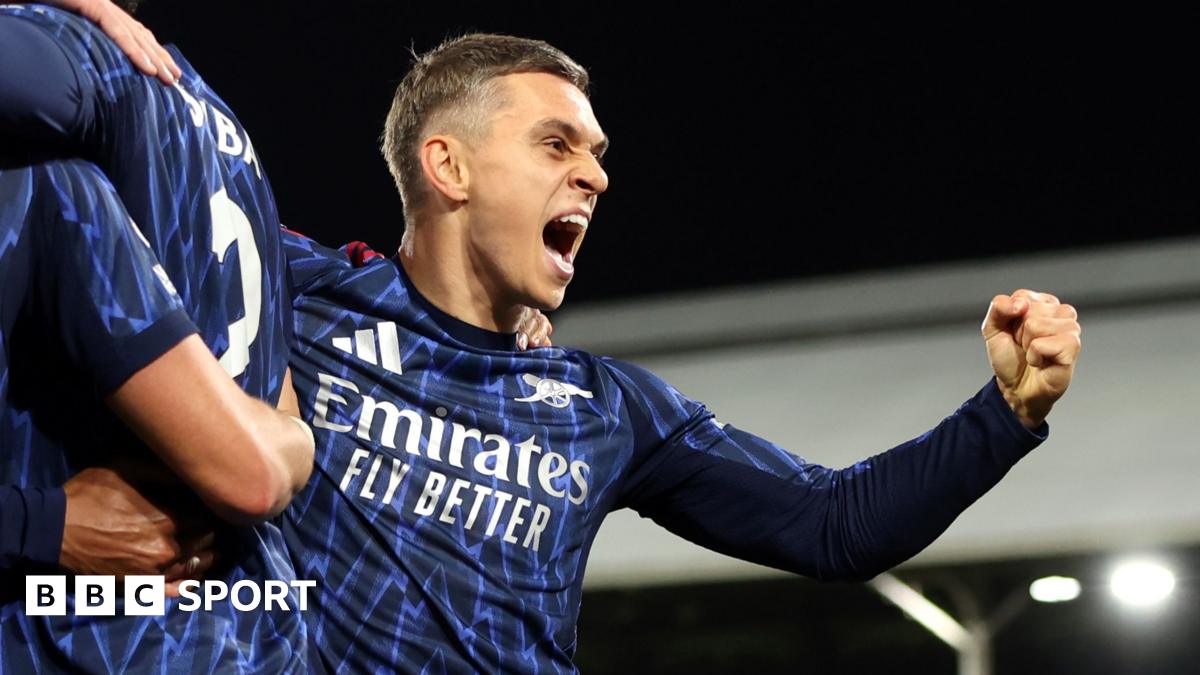 Fulham 0-1 Arsenal: Arsenal top again after Leandro Trossard goal sinks Fulham