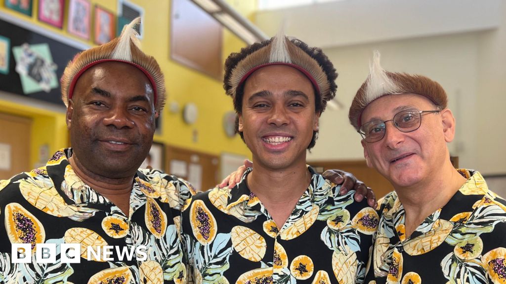 Jersey students experience live African music