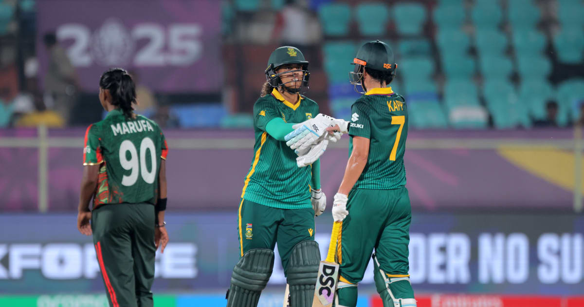 Chloe Tryon, Marizanne Kapp guide South Africa to victory over Bangladesh