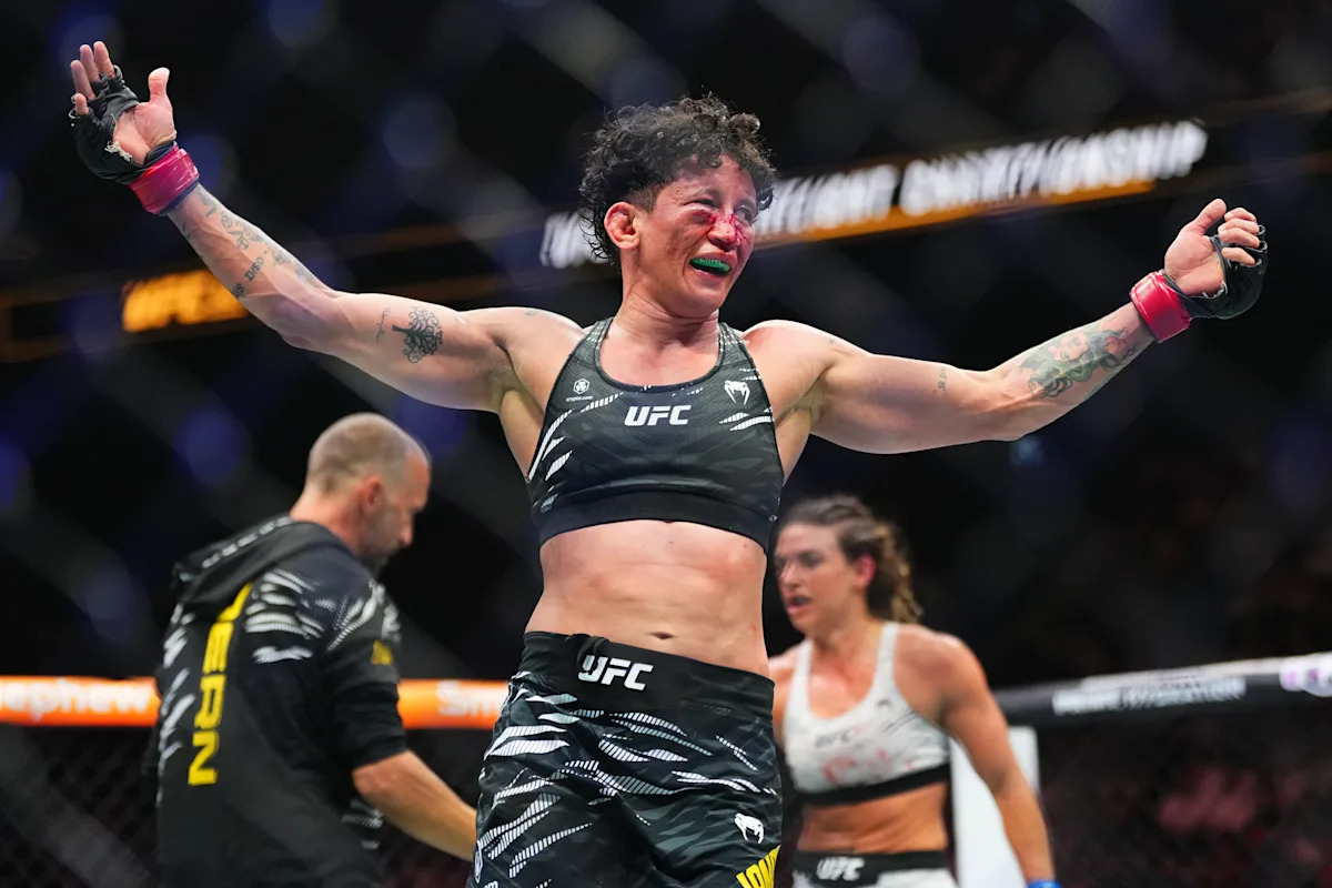 Virna Jandiroba issues statement following UFC 321 title fight loss – ‘I was never a coward’