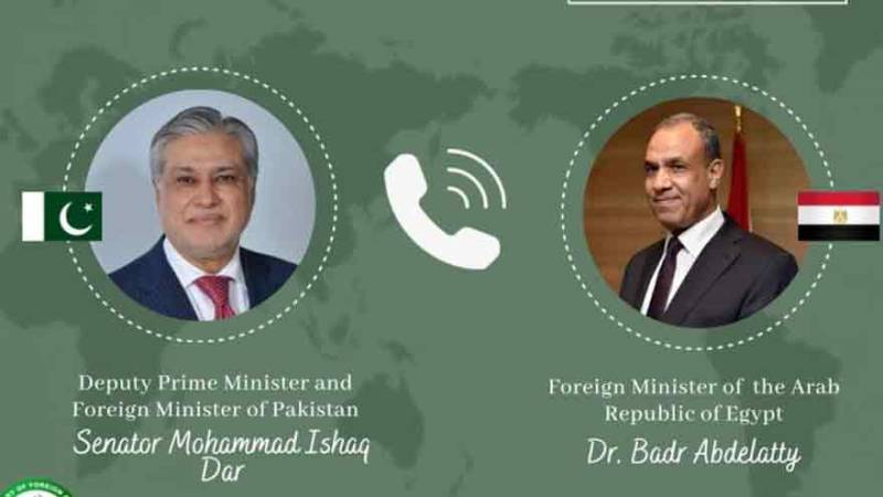 Dar, Egyptian FM discusses Gaza crisis and upcoming Sharm el-Sheikh Summit