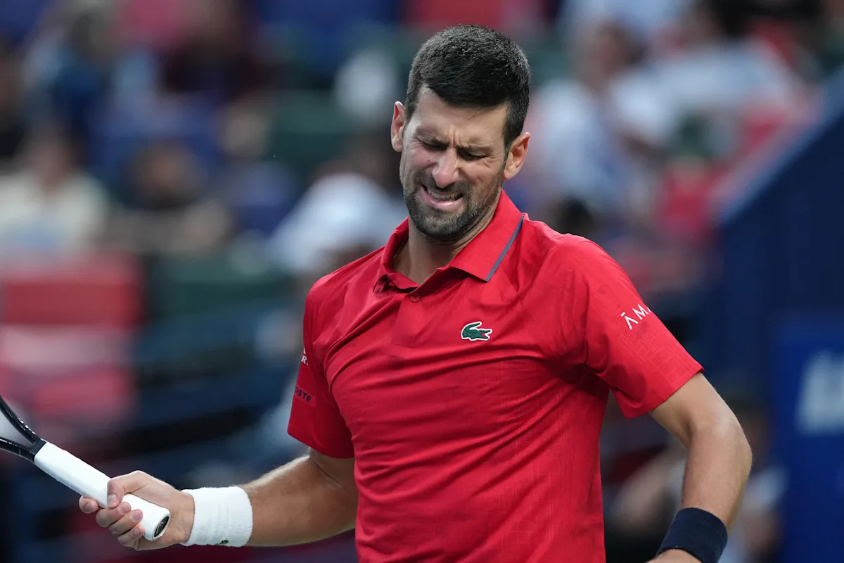 Novak Djokovic withdraws from the Paris Masters after quitting an exhibition with an injury