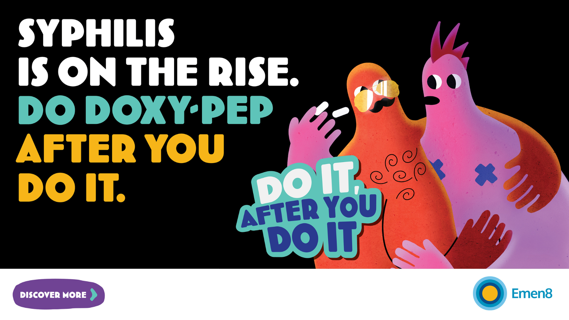 Animated Characters Aim to Combat Rising Syphilis Rates in Bold Campaign