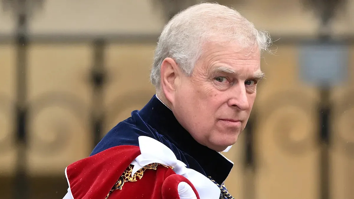 Prince Andrew’s arms banner removal ‘ghastly,’ reserved for ‘high treason or rebellion’: royal expert