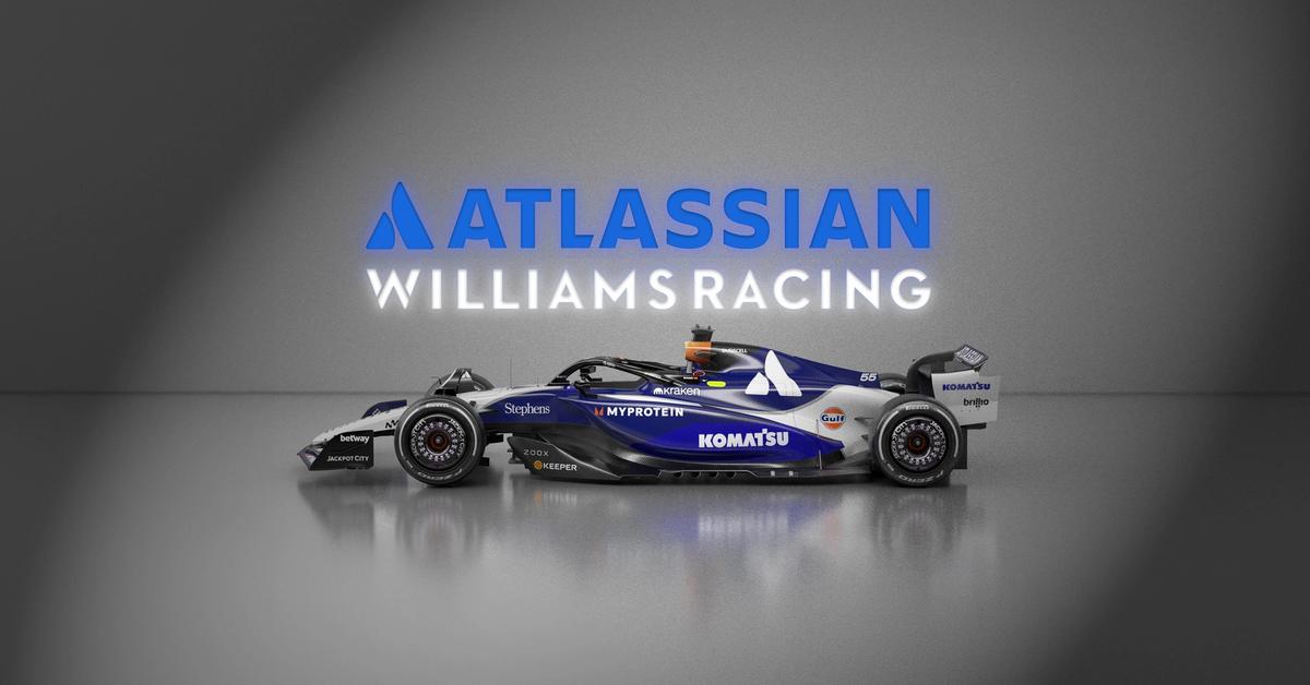Williams unveils iconic 2002 look to celebrate Atlassian partnership