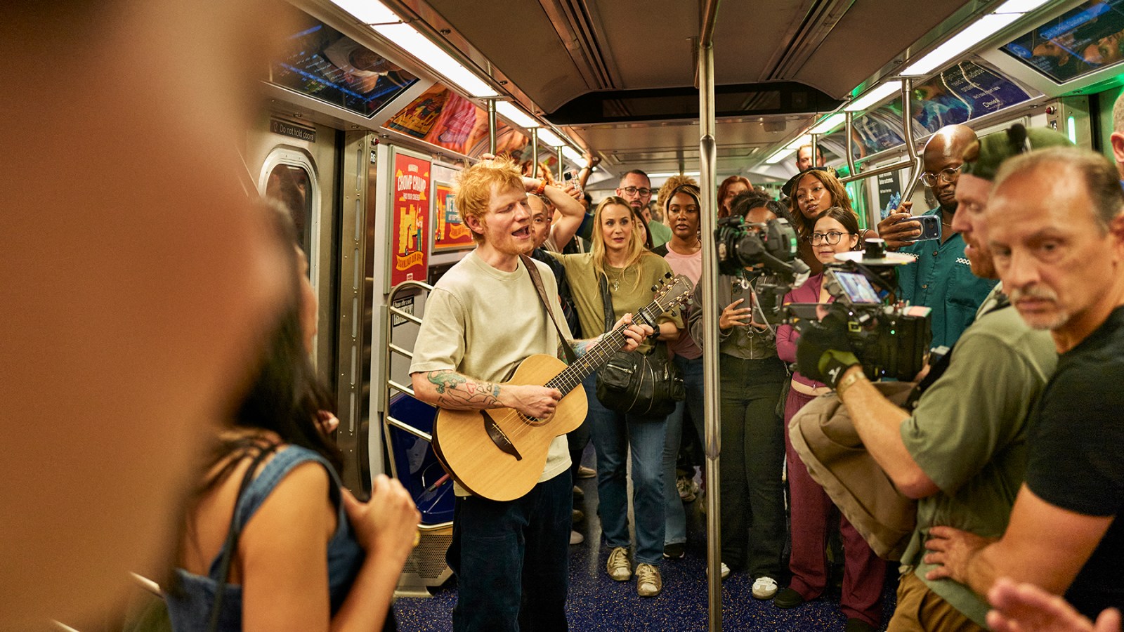 Ed Sheeran’s ‘One Shot With Ed Sheeran’ Filmed Across New York City