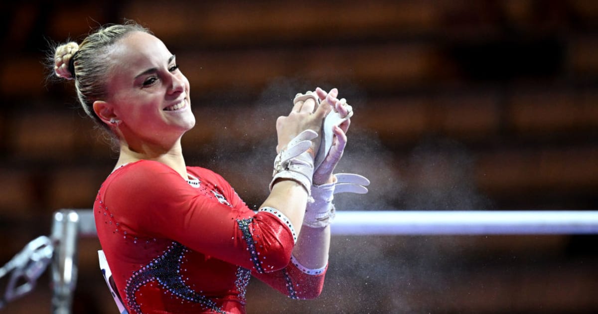 Asia D’Amato rises like a phoenix at 2025 World Gymnastics Championships