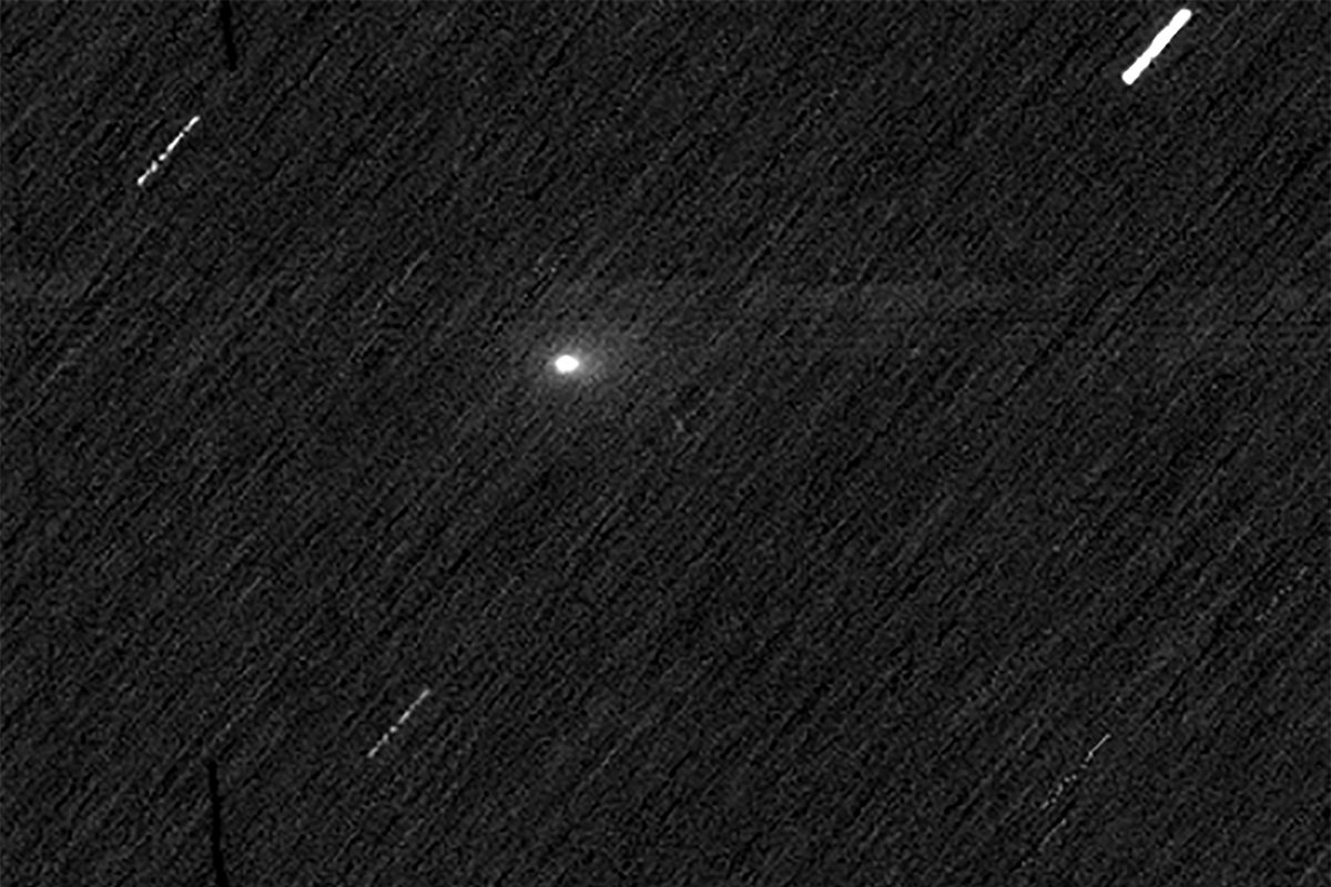 Robots on Mars have just seen the strange deep-space comet tracing across the Martian sky
