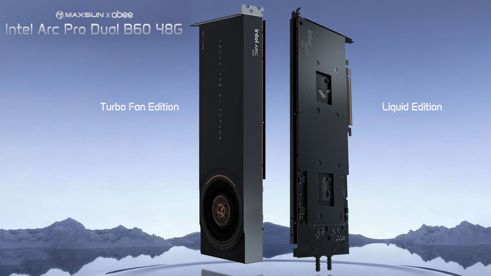 MaxSun’s wild new liquid-cooled dual GPU card packs 48GB of memory and might just bend workstation logic to its will