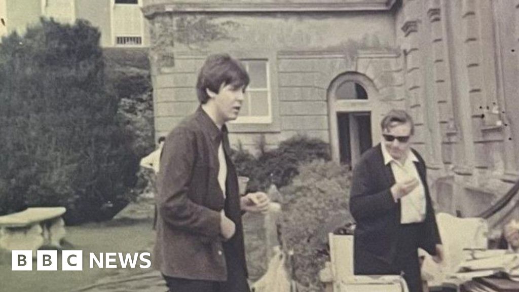 Unseen Beatles film set photos to be auctioned