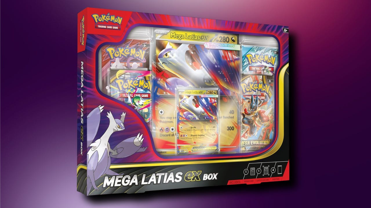 Mega Latias ex Box at Market Value with Mega Evolution Boosters