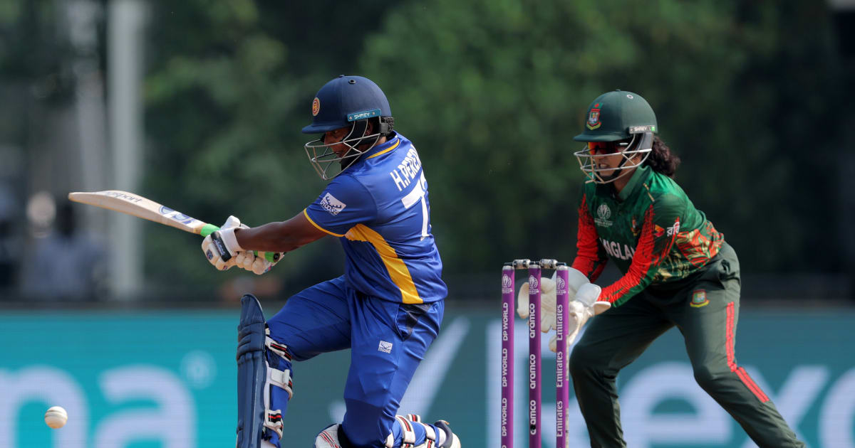 Sri Lanka beat Bangladesh to earn first win of Women’s Cricket World Cup 2025