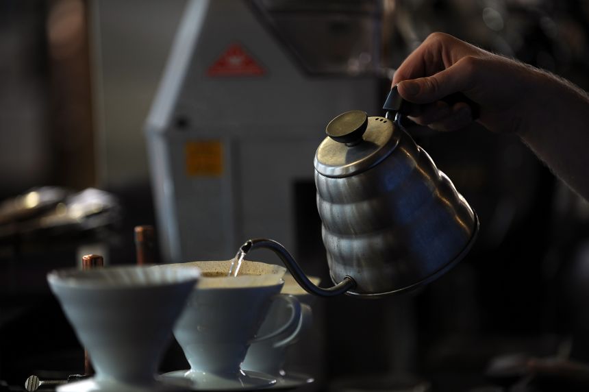 Swing's Coffee Roasters in Washington, DC, faces uncertainty about the implementation of Trump's tariffs.
