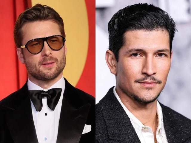 Actor Danny Ramirez caught faking fan moment at airport with Glen Powell