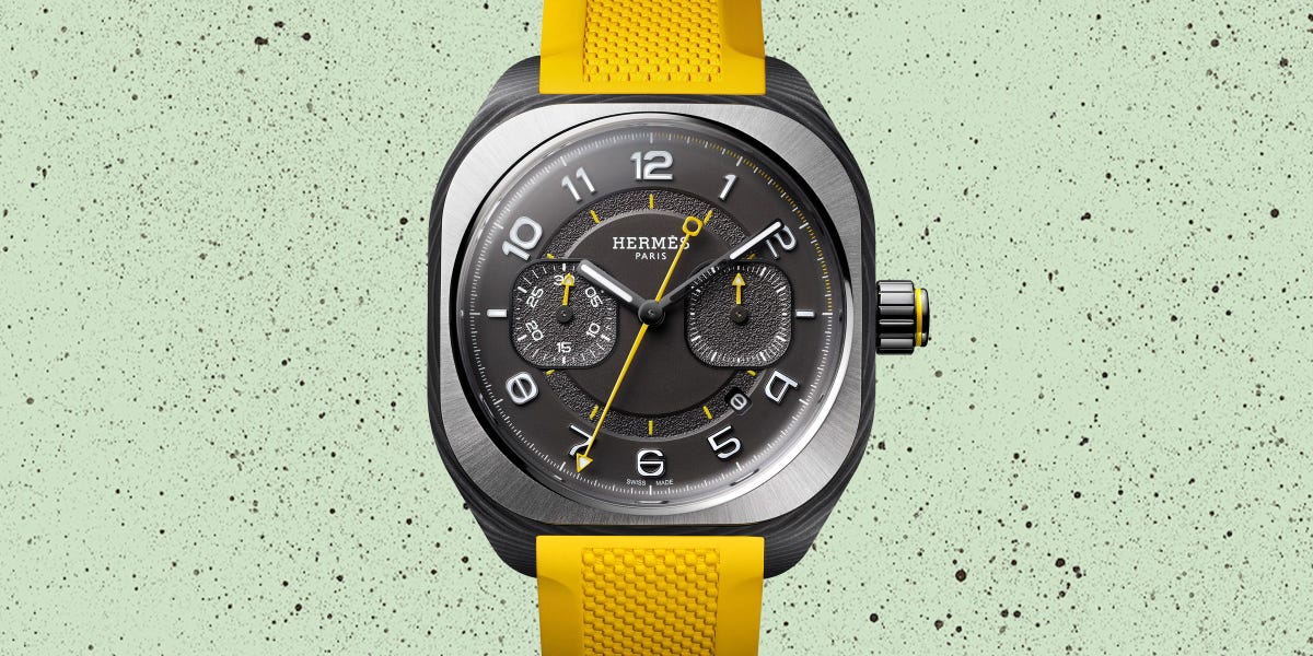 Hermès Just Upgraded Its Cult H08 Watch with a One-Button Chronograph