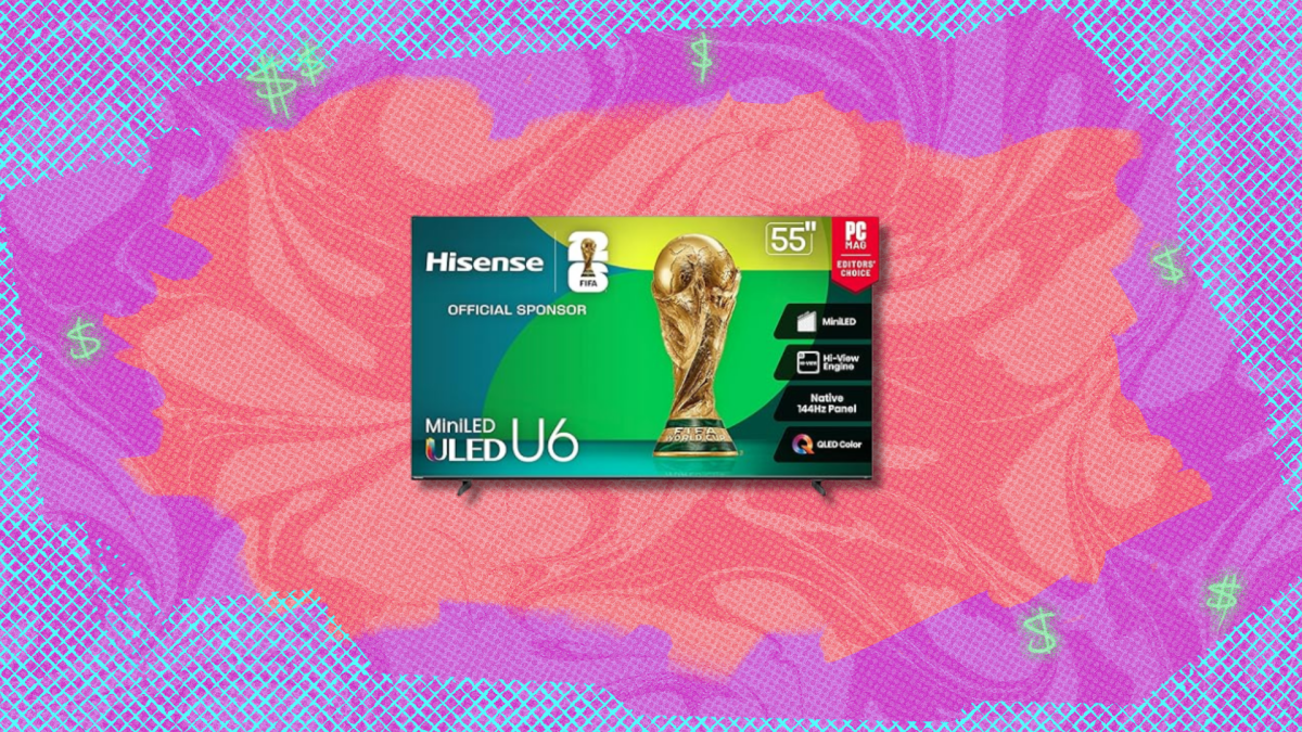 Best TV deal: Save $332 on Hisense 55-inch Class U6 TV