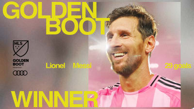 Inter Miami’s Lionel Messi wins 2025 MLS Golden Boot presented by Audi