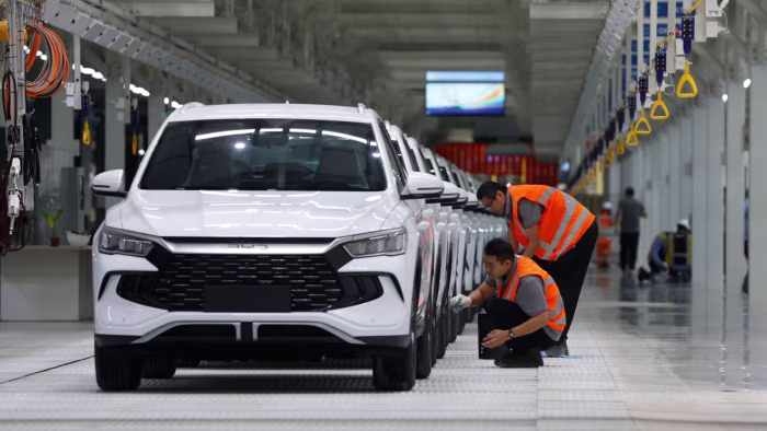 BYD profit falls 33% as Chinese EV maker doubles down on overseas markets