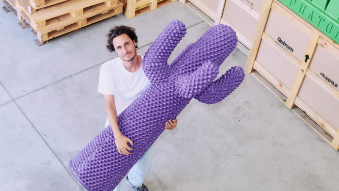 Inside Charley Vezza’s surrealistic world of laugh-out-loud furniture