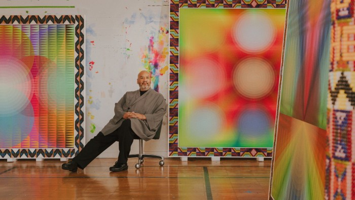 Jeffrey Gibson was about to give up — now he’s on top of the art world