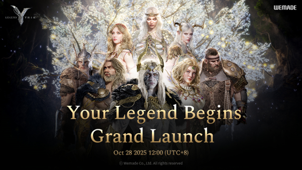Wemade Confirms Global Grand Launch of ‘Legend of YMIR’ on October 28