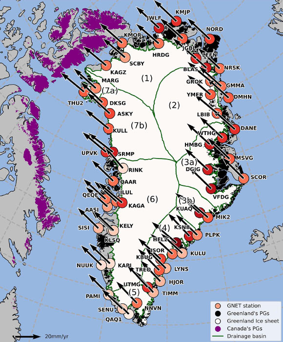 Greenland is Shrinking and Drifting towards Northwest, Geoscientists Say