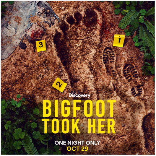 NEW THREE-PART SERIES ‘BIGFOOT TOOK HER’ REINVESTIGATES ONE OF HISTORY’S STRANGEST MISSING PERSONS CASES