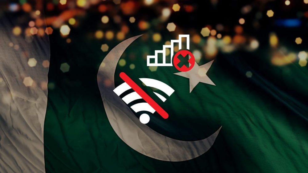 Internet and Social Media Disrupted in Pakistan Once Again