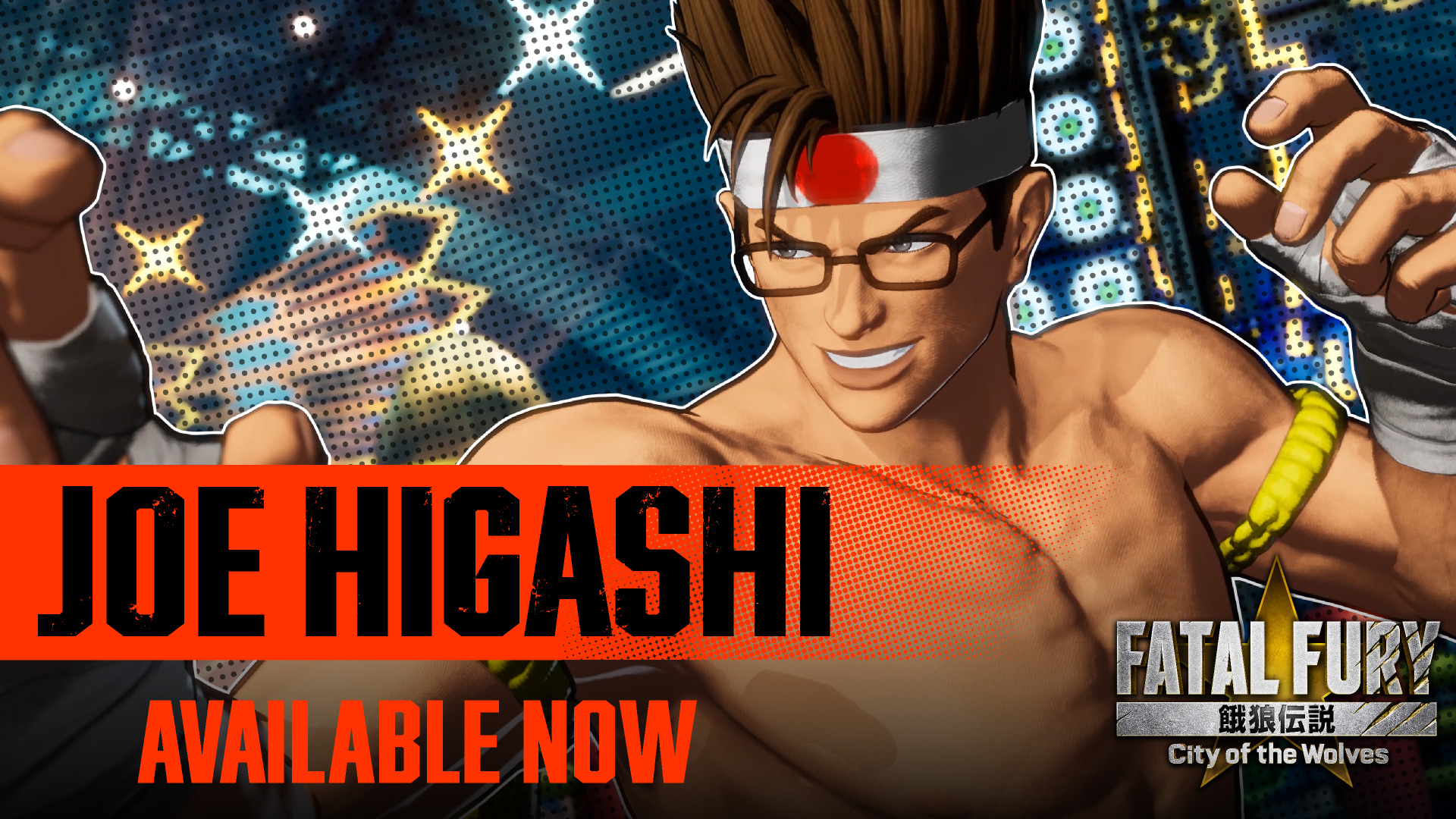 Joe Higashi kicks down the door to Fatal Fury: City of the Wolves today