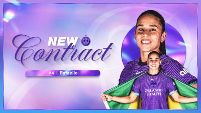 Orlando Pride signs defender Rafaelle to new contract