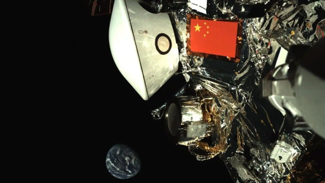China’s Tianwen 2 asteroid-sampling spacecraft snaps a selfie with Earth