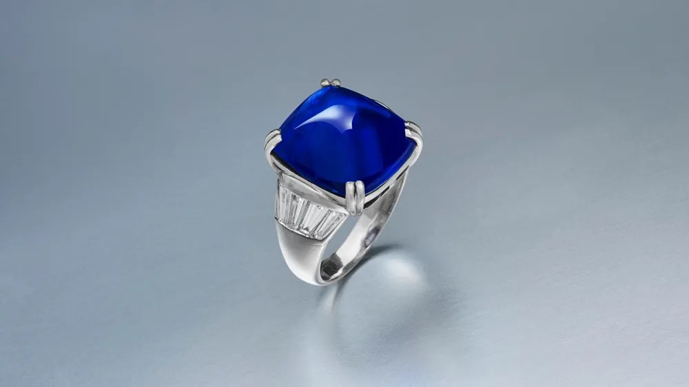 A 16.58-Carat Kashmir Sapphire Ring Could Fetch $1.2 M. at Christie’s
