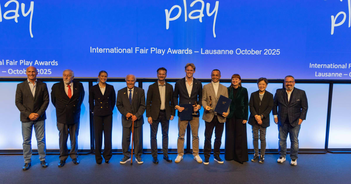 Paris 2024 Fair Play Awards presented at Olympic Museum