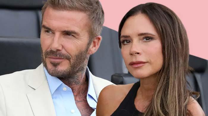 David Beckham, Victoria harvest impressive vegetables in their home garden